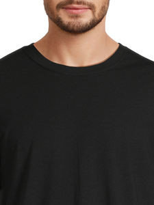 Men's Athletic Works Tri-Blend T-<b>Shirt</b> Cotton Casual Summer Daily XS-<b>4XL</b> Sizes Daily Fitness Short Sleeves Oversized Fit - Product Image 4