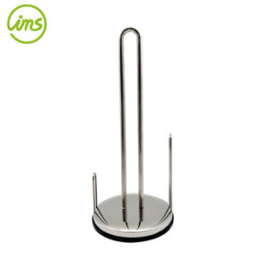 ที่วางกระดาษเช็ดมือแบบตั้งโต๊ะ สแตนเลสสีเงิน ไม่สามารถพับได้ - Product Image 3