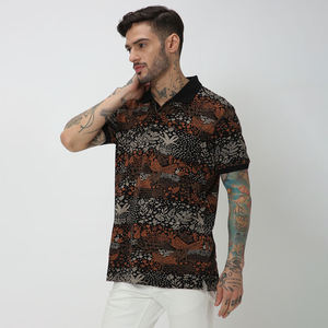 Top vente grande taille hommes polos 100% coton matériel léger Quickdry respirant sur mesure Logo impression OEM - Product Image 4