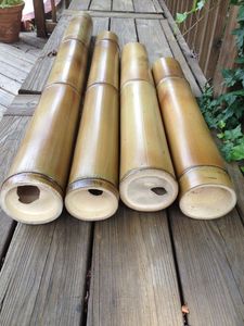 Postes de bambú redondos para decoración del hogar, jardín y proyectos al aire libre - Product Image 2