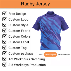 Maillot de football américain pour hommes en gros de haute qualité brodé uniforme de rugby américain respirant grande taille expédition haute toute l'équipe - Product Image 5