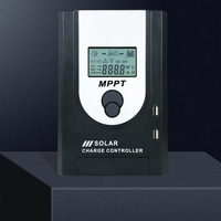 Bon prix contrôleur solaire MPPT de haute qualité 10A-60A identifie automatiquement le contrôleur mppt photovoltaïque 12V/24V
