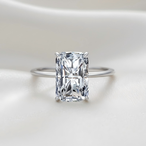 <span class=keywords><strong>Anello</strong></span> di lusso 925 in <span class=keywords><strong>argento</strong></span> Sterling gioielli VVS1 1Ct Mossanite diamante taglio <span class=keywords><strong>solitario</strong></span> romantico laboratorio crescita <span class=keywords><strong>anello</strong></span> nuziale - Product Image 3