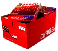 Papel Chamex A4 para Copiar, Blanco, 70g/75g/80g, Ecológico, 100% Pulpa de Madera Virgen, Suministro Directo de Fábrica en Francia, Alto Brillo, 500 Hojas