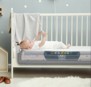 Baby-Bett-Schutzgeländer Bett Barriere faltbarer Zaun Kinderbett Seitenleinen Wachschutz Kindersicherheitsprodukte Stoßstange-Schutzgeländer Bestseller im Internet - Product Image 5