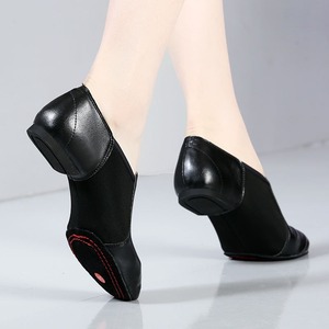 รองเท้าเต้นแจ๊สแบบแยกกันลื่นสำหรับผู้หญิงและผู้ชายรองเท้าแจ๊สหนังสำหรับเด็กผู้หญิงผลิตจากโรงงาน - Product Image 6