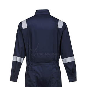 Combinaison de travail professionnelle haute visibilité avec bandes réfléchissantes, prix de gros - Product Image 5