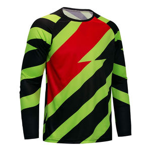 Jersey de Carreras Sublimado Transpirable y Cómodo de Diseño Superior, Trajes de Motocross de Manga Larga, Jersey de Motocross de Alta Calidad al por Mayor - Product Image 1