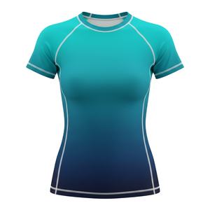 Camiseta de compresión personalizada sublimada para hombres, mujeres y niños, para entrenamiento de MMA, BJJ, Jiu Jitsu, sin gi, duradera, al por mayor. - Product Image 1