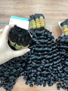 2025 Best Selling Vietnamese Raw Hair Wholesale Cuticle Aligned Steam Deep Wave Bulk Hair <b>Extensions</b> - Product Image 5