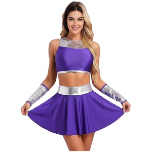 Uniforme de Animadoras Clásico y Moderno, con Tela Suave Estampada, Material Duradero, Flexible y Elegante - Product Image 1