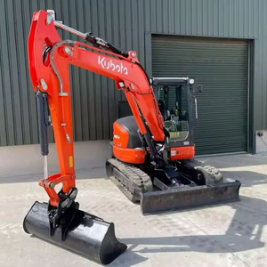 Mini-excavatrice sur chenilles d'occasion KX018-4 de 1,8 tonne – Composants essentiels : moteur, pompe, boîte de vitesses, brise-roche, tarière – Haute efficacité – Garantie 1 an – Japon - Product Image 2