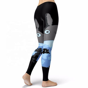 Full Sublimation Design <b>Women</b> <b>Leggings</b> 2023 High Waist Slim Fitted Workout Tight Ladies Gym <b>Leggings</b> Custom Design & Polyester - Product Image 3