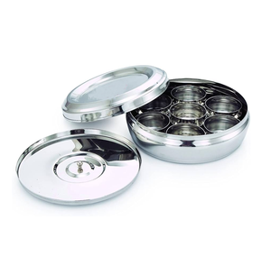 Boîte à épices en acier inoxydable de qualité alimentaire Boîte de stockage de cuisine en acier inoxydable pour herbes et épices - Product Image 5