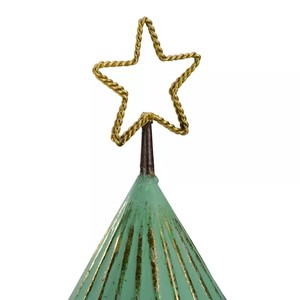 Best Selling Metal Green Christmas <b>Tree</b> with <b>Star</b> <b>For</b> Table Top in Low Price <b>For</b> Christmas Decoration - Product Image 2