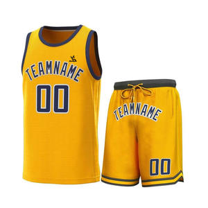 Ensembles d'uniformes de basket-ball personnalisés en gros, respirants, logo personnalisé, fabricant professionnel, couleur personnalisée - Product Image 1