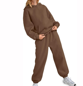 Conjunto Deportivo Informal de Gran Calidad para Mujer, Chándal de Dos Piezas para Otoño e Invierno - Product Image 6