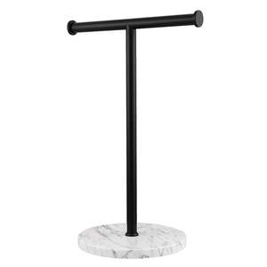 Elegant Marble Metal <b>Bathroom</b> <b>Towel</b> <b>Stand</b> Decorative Freestanding Design Powder-coated Durable for Luxury Home Spa Interiors - Product Image 6