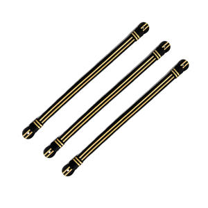 Correa de barbilla MOQ baja para visera, venta directa de fábrica, correa de barbilla con accesorios Uniformes ceremoniales - Product Image 5