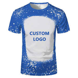 Logo personnalisé hommes luxe 180gsm-200gsm 100% coton sublimé t-shirt avec impression numérique mode t-shirt tricoté - Product Image 6