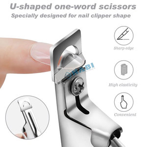 Cortador profesional de puntas acrílicas para decoración de uñas de alta calidad, instrumentos de belleza con logotipo personalizado con cortaúñas, instrumentos de belleza - Product Image 4