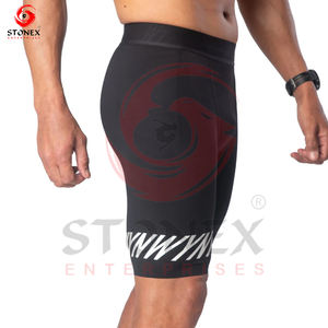Pantalones cortos para correr sólidos e informales para hombre, pantalones cortos deportivos para correr de secado rápido para gimnasio y entrenamiento para hombre - Product Image 2