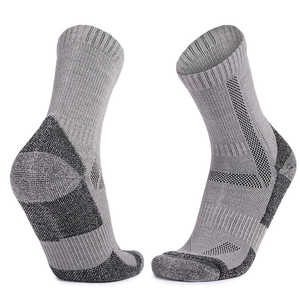 ODM Hiking Crew <b>Socks</b> Custom Cushioned Breathable Sports Outdoor Reinforced High-Quality Wholesale ODM Vietnam - Product Image 3