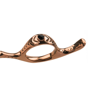 Ciseaux de coiffure professionnels roses à lame droite, ciseaux de barbier de haute qualité, acier inoxydable tranchant, pour droitiers - Product Image 3