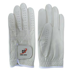 Gants en cuir Cabretta de qualité supérieure Gants de golf en cuir véritable souple unisexe respirants pour le sport avec poignées - Product Image 6