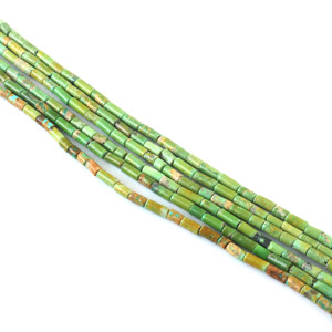 Natural <b>Turquoise</b> Pipe Smooth <b>Beads</b> 4x8mm, <b>Turquoise</b> Pipe Shape Gemstone <b>Beads</b>, Natural <b>Turquoise</b> <b>Beads</b>, 16 Inch Strand, Jewelry - Product Image 2