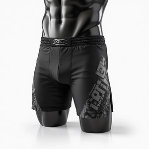 Ropa de MMA personalizada Pantalones cortos de lucha sublimados personalizados con función de estiramiento No Gi Jiu Jitsu Kimono Sparring Roll Work Jiu Jitsu Kimono - Product Image 5