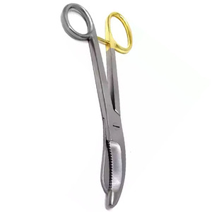 Gran oferta, sierra de corte de yeso de acero inoxidable con tijeras Manual Bruns, tijeras, instrumentos quirúrgicos ortopédicos, certificación CE - Product Image 5