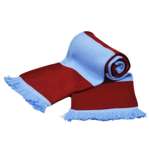 Nouveau design écharpe de football écharpe unisexe personnalisée hiver chaud sport écharpe de club de football pure laine acrylique tricoté élégant - Product Image 4