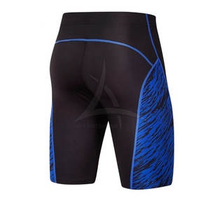 Cintura elástica alta para hombre, pantalones cortos de compresión de secado rápido para correr, fitness, entrenamiento de gimnasia - Product Image 3
