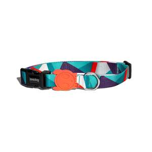 Collar Moderno de Lujo para Perros y Gatos Ella, Estilo Occidental con Diseño de Puntos y Patrón Sólido, Material de Poliéster y Fibra con Luces Brillantes - Product Image 1