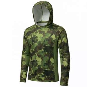 Chemises tactiques personnalisées pour hommes, manches longues, style cargo, Rip Stop, protection solaire UPF 50+, anti-UV, pour le travail en extérieur, la pêche, la chasse, les activités de combat - Product Image 4
