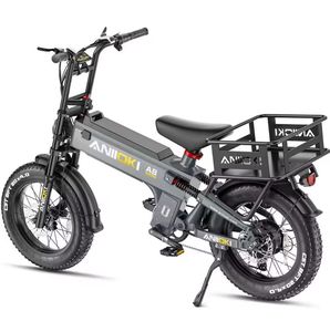 VENTE DIRECTE D'USINE Aniiokii A8 Pro Max 2000W 5000W Aniiokis A8 Pro-Max 33MPH 55MPH Vélos Électriques à Pneus Larges 26*4.8" À VENDRE - Product Image 5
