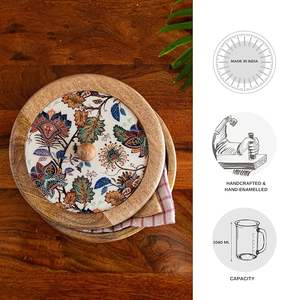 Wholesale High Quality Wooden Chapati <b>Box</b> <b>Decorative</b> Carving Flip Top <b>Lid</b> Spoon Included for Roti Tortillas Food Presents - Product Image 4