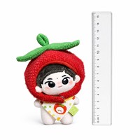 Boneka Kapas Lucu Custom dengan Hiasan Sayap dan Tudung Ceri Grosir