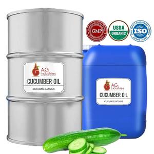 Alta calidad Cucumis Sativus grado cosmético prensado en frío aceite portador Spa bienestar aceite de pepino para pedidos a granel - Product Image 3