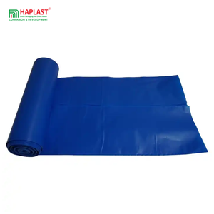 Multi Size and Color Trash Bag on Roll Plastic 55Gallon Portable C-Fold PE Folding <b>Bin</b> Liner <b>Kitchen</b> Coreless Garbage Bag - Product Image 3