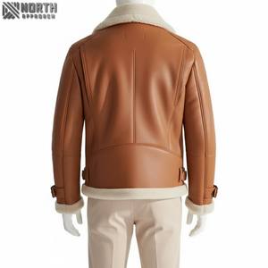 <b>Mens</b> Tactical Bomber <b>Flight</b> <b>Jackets</b> Motorcycle Pu Faux Leather <b>Jacket</b> With Front Pocket Racer Bomber <b>Jacket</b> Custom - Product Image 2