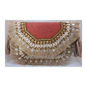 Handmade <b>Large</b> Capacity Women's Cotton <b>Messenger</b> Clutch <b>Bag</b> Vintage Ethnic Embroidery Zipper Closure Bohemian Style Portable - Product Image 1