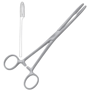 คีมตกแต่ง Maier ขั้นต้น (ตรง) พร้อม retchet (คีมยึดกระสุน) - Product Image 1