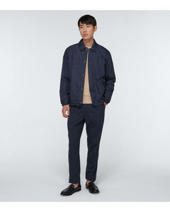 Chaqueta cortavientos sólida informal para hombre, chaqueta de entrenador personalizada, cómoda, transpirable, de talla grande, nailon 100%, impermeable, ecológica, fina - Product Image 2