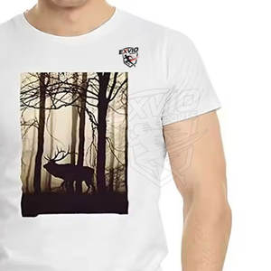 Camisetas con Estampado DTF de Último Diseño, Ropa de Moda para Hombre, Color Sólido, Transpirable - Product Image 5