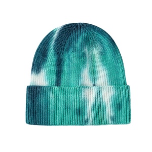 Gorro de Punto Cálido de Alta Calidad, Gorro de Punto con Estampado Tie Dye para Hombre y Mujer - Product Image 3