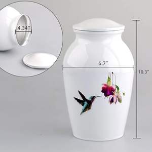 โกศโลหะขี้เถ้ามนุษย์สำหรับผู้ใหญ่ทันสมัยโกศสำหรับเผาศพหรืองานศพ - Product Image 2