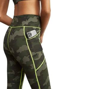 Gym Fitness Yoga Wear 2 pièces Sport soutien-gorge et Legging ensemble femmes 100% coton entraînement Camouflage Design Sublimation imprimé ensemble 2024 - Product Image 3