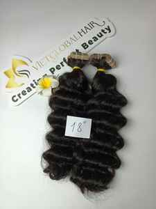 100% ต่อผมมนุษย์สำหรับต่อผมมนุษย์แนวหนังกำพร้าตามธรรมชาติจากกัมพูชา - Product Image 5